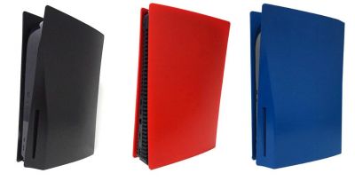 Съёмные боковые панели для PS5 (Чёрный, красный, синий)