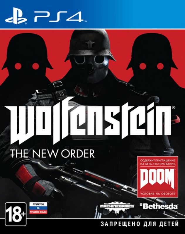 Wolfenstein: The New Order (Русская версия) PS4