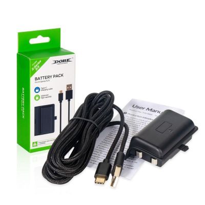 Аккумулятор для Xbox Series S/X DOBE Battery Pack + кабель USB Type-C