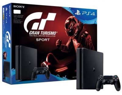 Sony PlayStation 4 Slim + GRAN TURISMO SPORT (PS4)