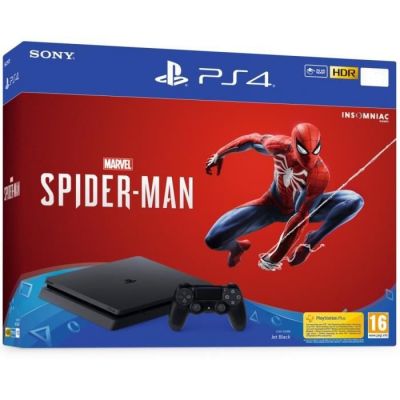 Sony Playstation 4 Slim + Spider Man PS4