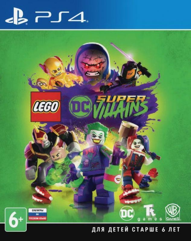 Игра для PS4 LEGO DC Super Villains