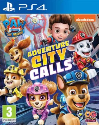 Щенячий патруль: Город Приключений Зовет для PlayStation 4 / PAW Patrol The Movie: Adventure City Calls PS4