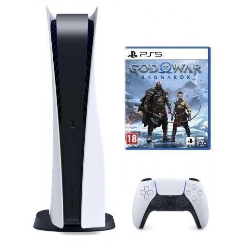 Игровая приставка Sony PlayStation 5 + игра God of War Ragnarok PS5