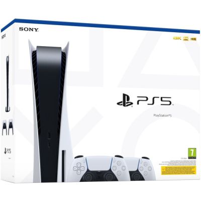Игровая консоль Sony PlayStation ( 3-я новая ревизия ) + DualSense White