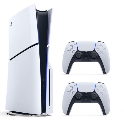 Игровая приставка Sony PlayStation 5 (PS5) Slim + 2-й Джойстик DualSense