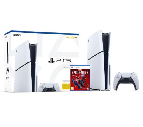 Sony PlayStation 5 (PS5) 1TB Slim + Marvel’s Spider-Man 2 / С дисководом !!! Новая модель !!!