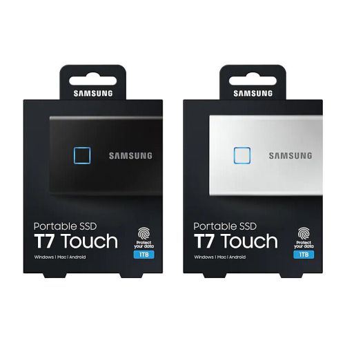 Внешний накопитель Samsung T7 Touch 1TB / Внешний жесткий диск SSD 1TB