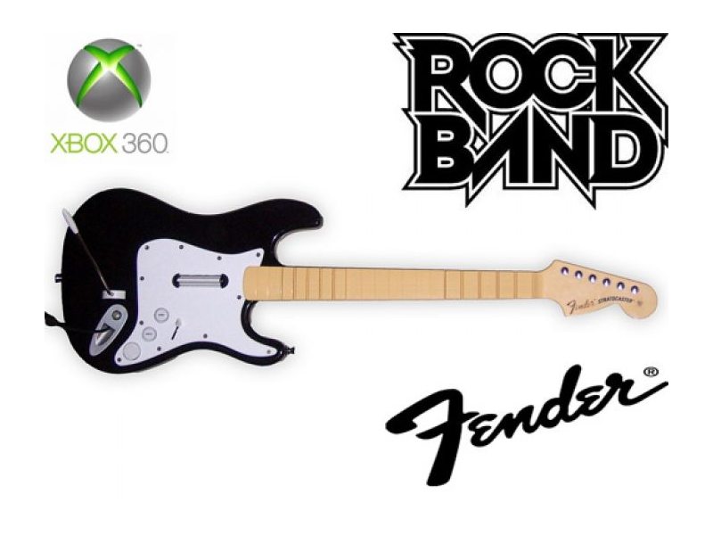 Rock Band Hero Wired Guitar Controller USB для Xbox 360 Slim