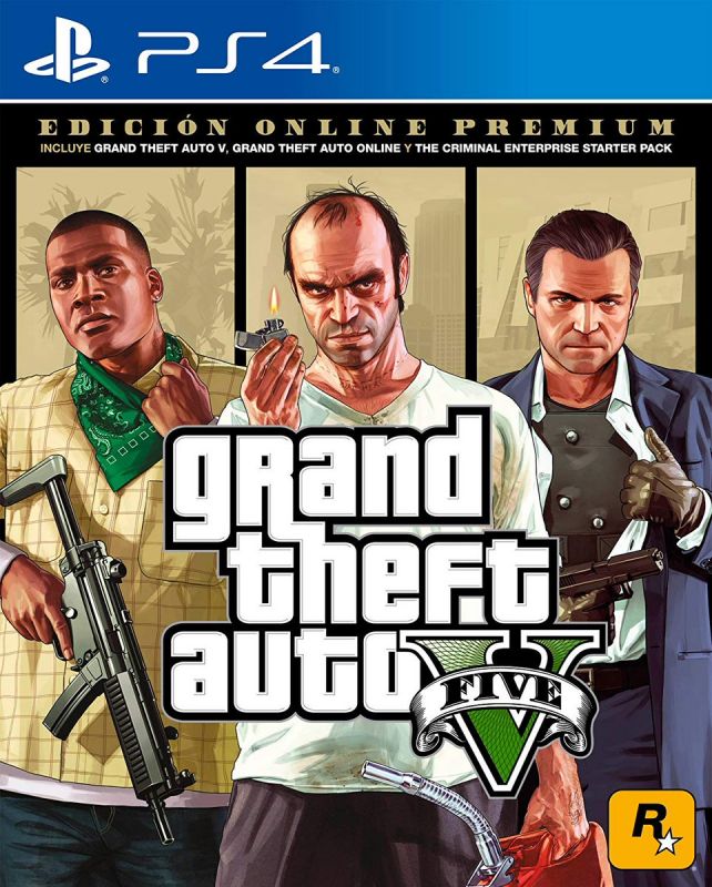 Игра GTA5 на PS4 | Grand Theft Auto V Premium для PlayStation 4