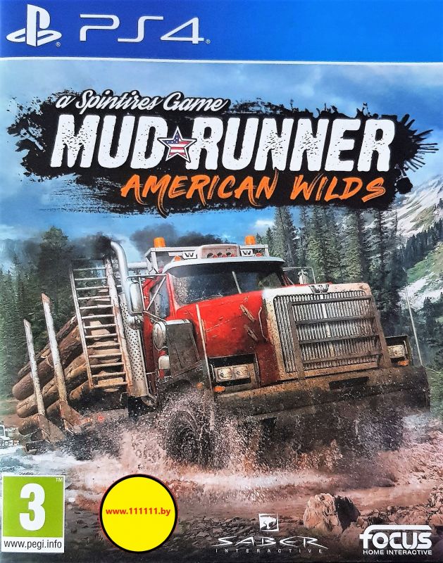 Игра Spintires MudRunner American Wilds для PlayStation 4