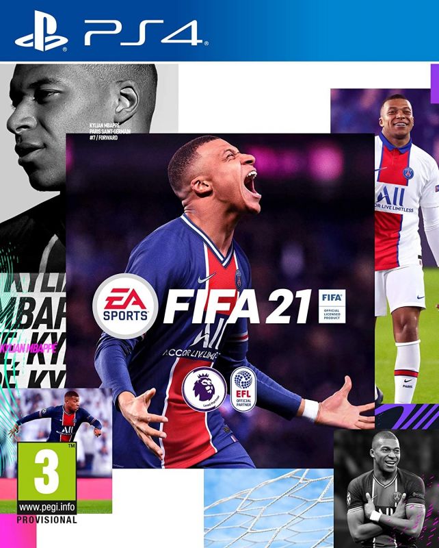 Диск FIFA 21 для PS4 + Джойстик DualShock 4 PS4