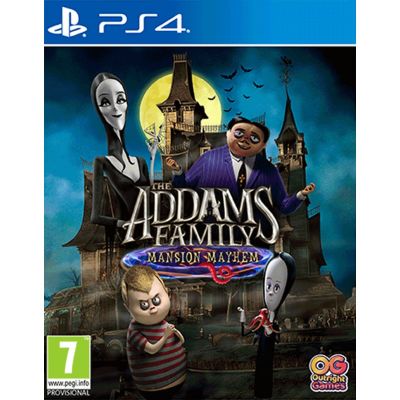 Игра для PlayStation 4 (ПС4) Семейка Аддамс Переполох в особняке