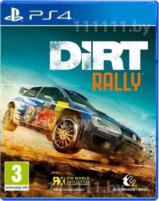 Dirt Rally PS4 \\ Дирт Ралли ПС4