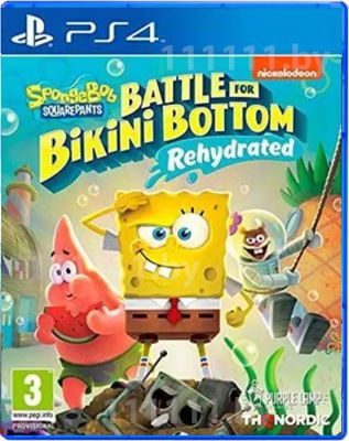 Sponge Bob squarepants Battle For Bikini Bottom PS4 \ Губка БОБ квадратные штаны Батл фор Бикини Боттом ПС4