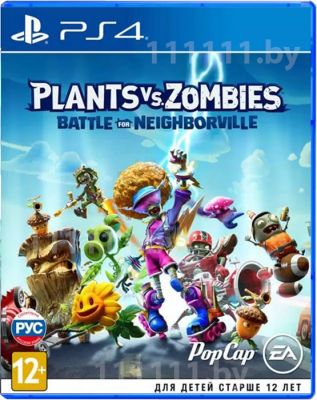 Plants vs. Zombies Battle for Neighborville PS4 \ Плантс вс. Зомби Батл фор Нейборвиль ПС4