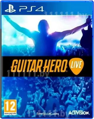 Guitar Hero live cd only PS4 \\ Гитар Хиро лайф сиди онли ПС4