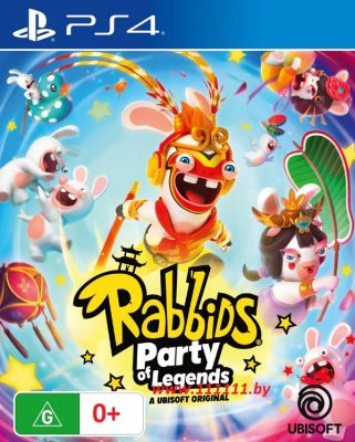Rabbids party of legends для PS4 \ Игра Кролики Вечеринка легенд на PlayStation 4