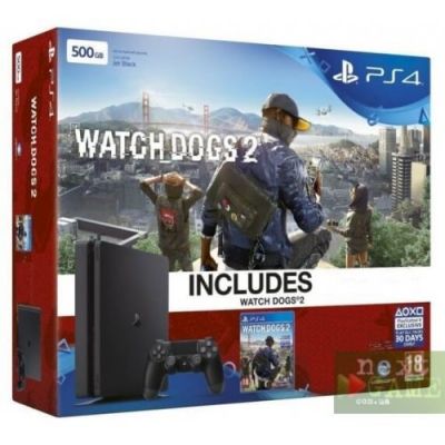 PlayStation 4 + Watch Dogs 2