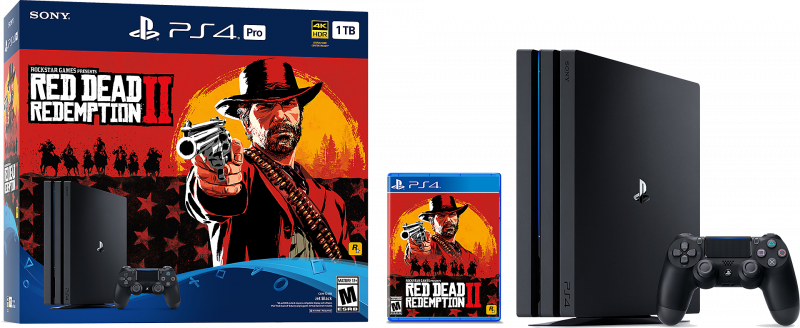 Playstation 4 pro (PS4) + Red Dead Redemption 2