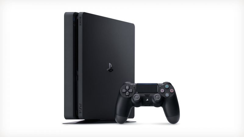 PlayStation 4 (PS4) slim + Подписка + 4 игры