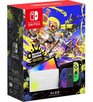 Игровая приставка Nintendo Switch OLED Splatoon 3 Edition
